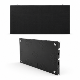 Indoor COB LED cabinet, front and rear views