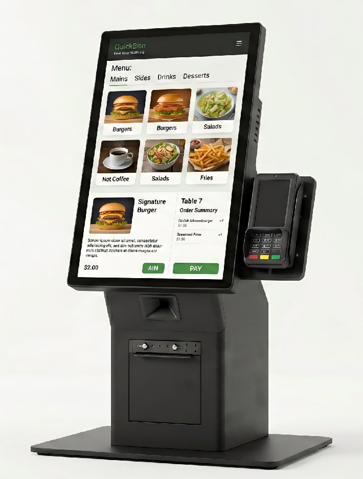 21.5-inch Desktop Payment Kiosk